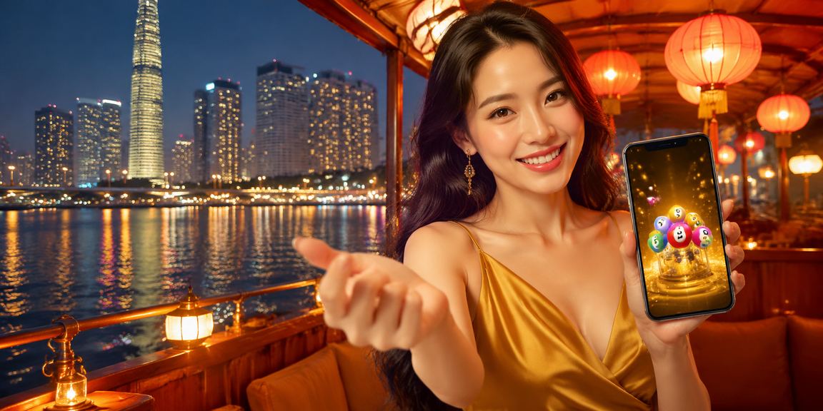 Chợ đêm TP.HCM với màn hình hiển thị kết quả thể thao và xổ số trực tuyến